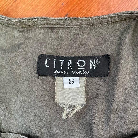 Citron of Santa Monica - Vintage 100% Silk Tank Top - Picture 4 of 4
